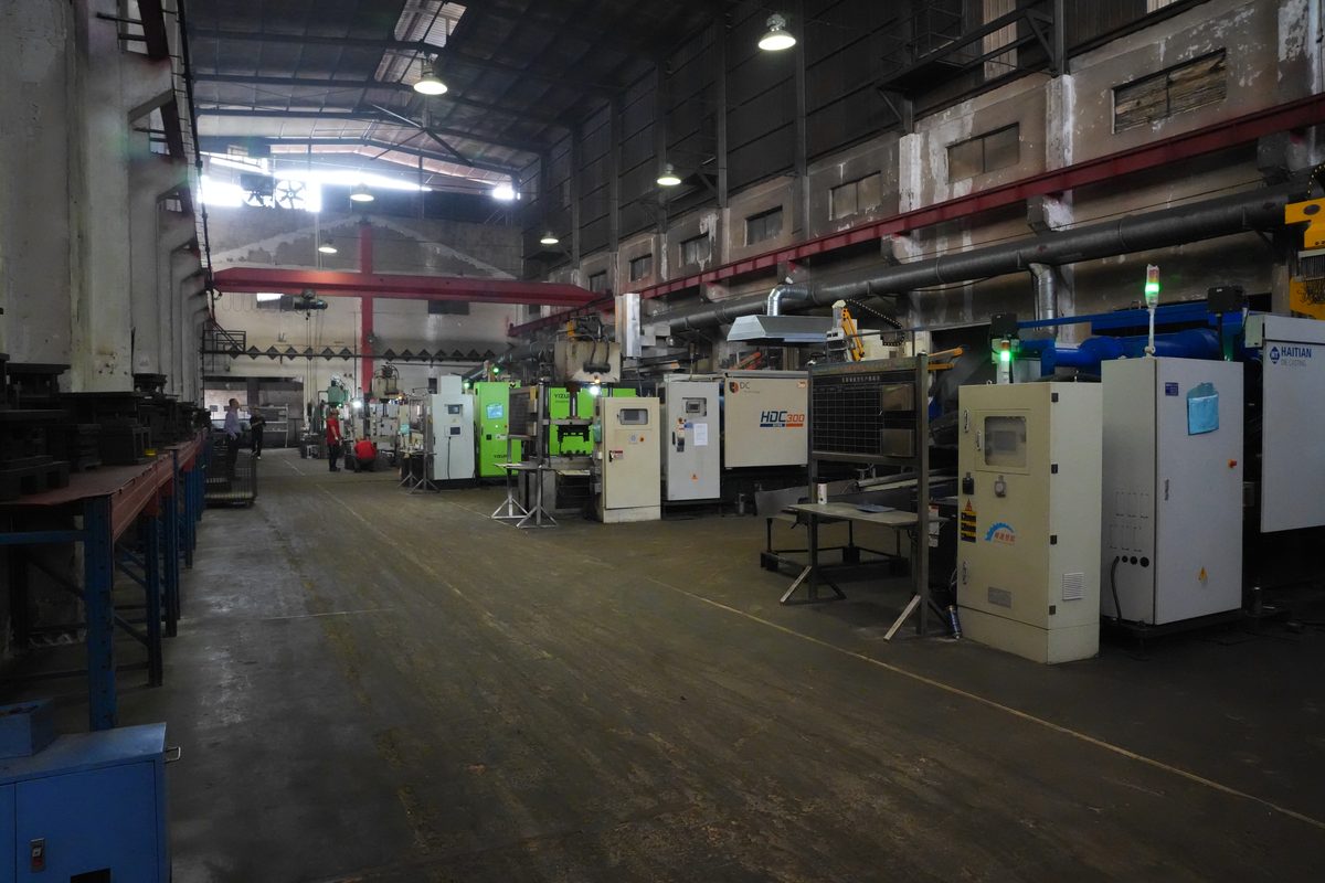 Aluminum die casting workshop