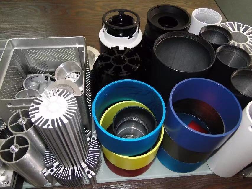 Red anodized precision aluminum ring